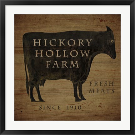 Framed Hickory Hollow Farm Print