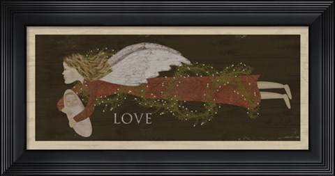 Framed Angel Love Print
