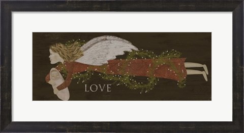 Framed Angel Love Print