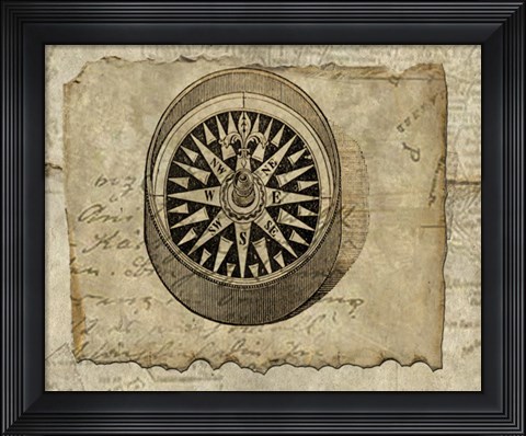 Framed Antique Map VI Print