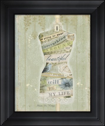 Framed Make Everything Beautiful II Print