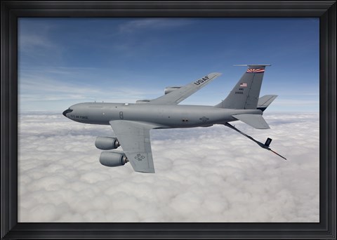 Framed KC-135R Flies over Arizona Print