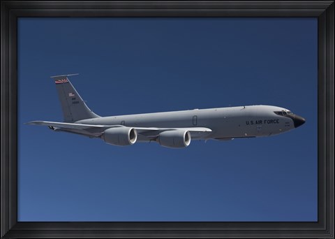 Framed KC-135R over Arizona Print