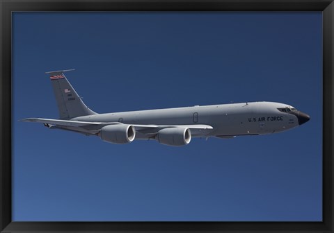 Framed KC-135R over Arizona Print