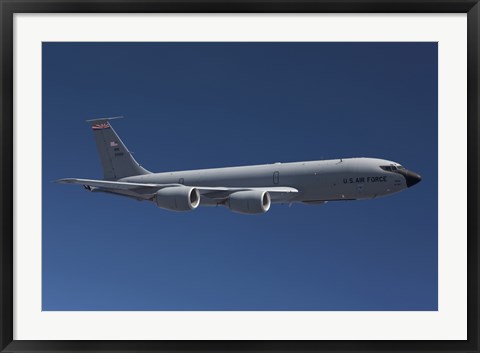 Framed KC-135R over Arizona Print