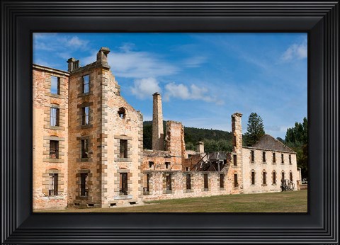 Framed Port Arthur historic penitentiary, Australia Print