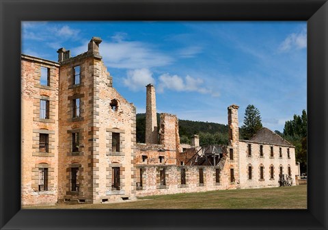 Framed Port Arthur historic penitentiary, Australia Print