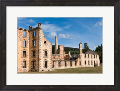 Framed Port Arthur historic penitentiary, Australia Print
