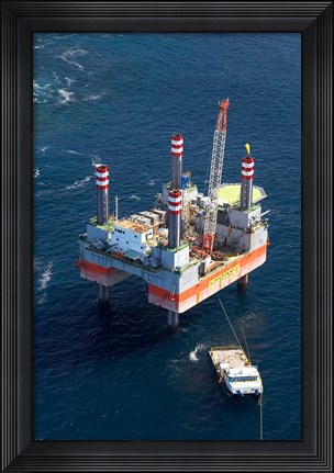 Framed Australia, NSW, Sydney, Sydney Desalination, Industry Print