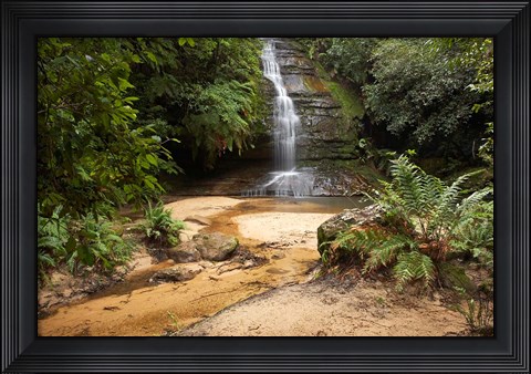 Framed Pool of Siloam, Waterfall, New South Wales, Australia Print