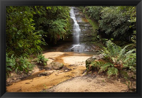 Framed Pool of Siloam, Waterfall, New South Wales, Australia Print