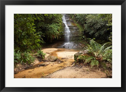 Framed Pool of Siloam, Waterfall, New South Wales, Australia Print