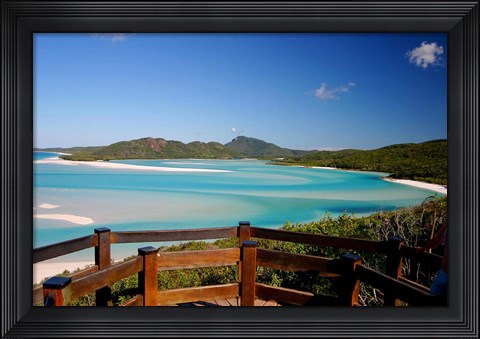 Framed Whitsunday Islands, Australia Print