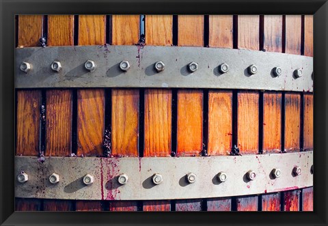 Framed Australia, Barossa Valley, Hydraulic presses, Winery Print