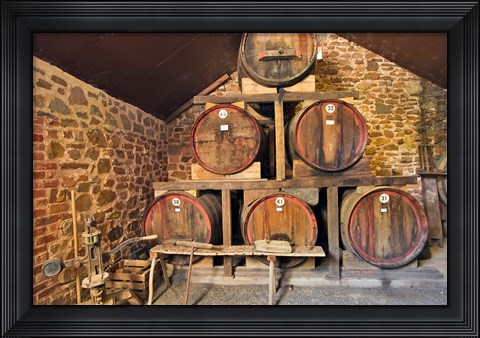 Framed Australia, Barossa Valley, Krondorf, Rockford Wines Print