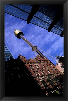 Framed AMP Tower and Highrises, Sydney, Australia Print