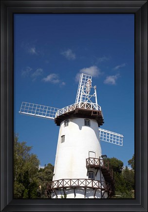 Framed Windmill at Penny Royal World, Launceston, Australia Print