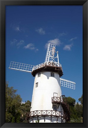 Framed Windmill at Penny Royal World, Launceston, Australia Print