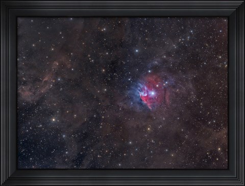 Framed Obscure Nebula in Orion Print