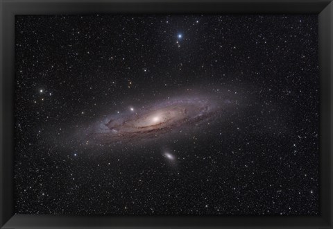 Framed Andromeda Galaxy Print