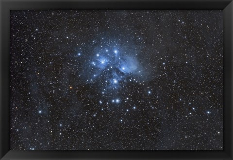 Framed Pleiades (Seven Sisters) Print