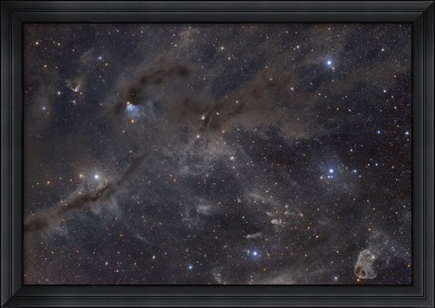 Framed Dusty Nebulae of Taurus Print