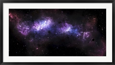 Framed Massive Nebula Print