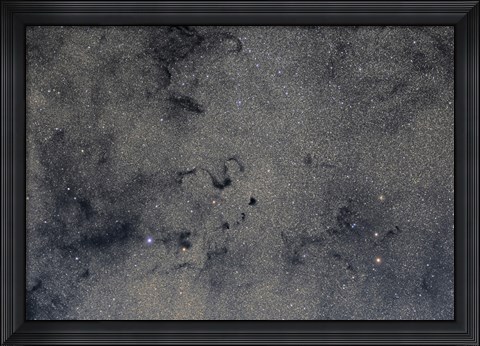 Framed Snake Nebula in Ophiuchus Print