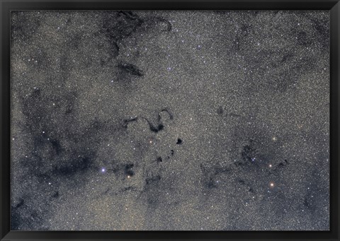 Framed Snake Nebula in Ophiuchus Print