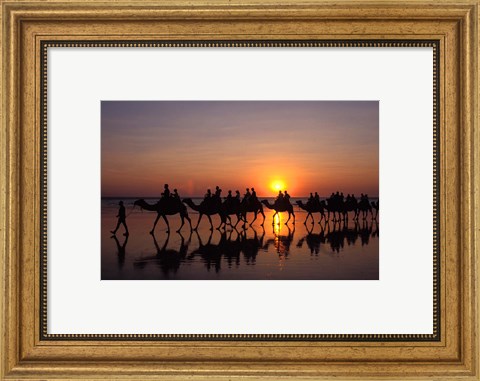 Framed Cable Beach, Broome, Kimberley, Australia Print