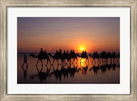 Framed Cable Beach, Broome, Kimberley, Australia Print