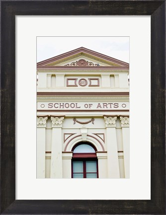 Framed Australia, Queensland, School of Arts, Education Print