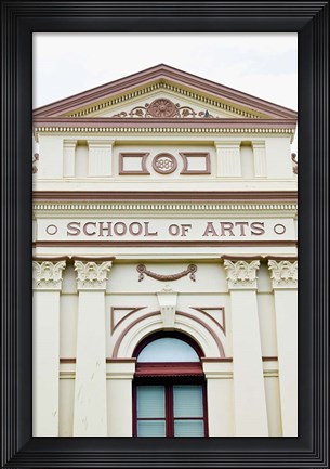 Framed Australia, Queensland, School of Arts, Education Print