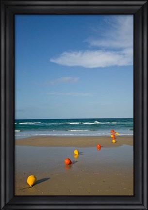 Framed Australia, Queensland, Rainbow Beach Print