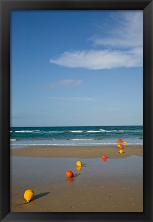 Framed Australia, Queensland, Rainbow Beach Print