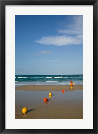 Framed Australia, Queensland, Rainbow Beach Print