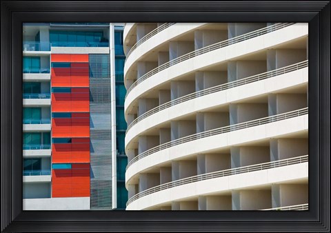 Framed Australia, Saville and Rydges Hotels, Modern building Print
