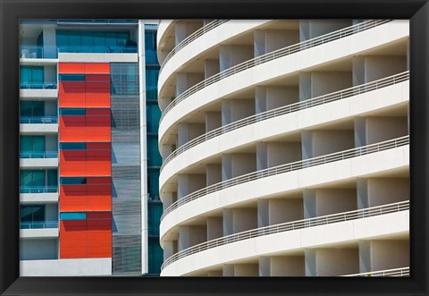 Framed Australia, Saville and Rydges Hotels, Modern building Print