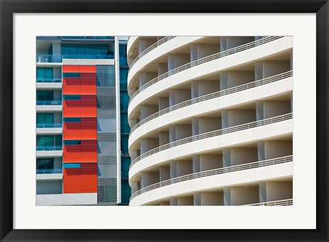 Framed Australia, Saville and Rydges Hotels, Modern building Print