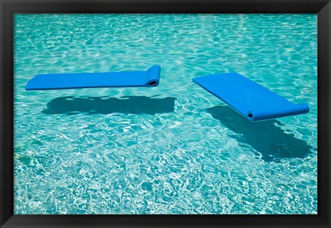 Framed Poolside at the Palazzo Versace Resort, Surfer&#39;s Paradise, Gold Coast, Queensland Print