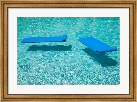 Framed Poolside at the Palazzo Versace Resort, Surfer&#39;s Paradise, Gold Coast, Queensland Print