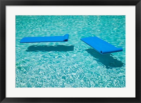 Framed Poolside at the Palazzo Versace Resort, Surfer&#39;s Paradise, Gold Coast, Queensland Print