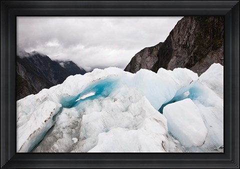 Framed New Zealand, South Island, Franz Josef Glacier Print