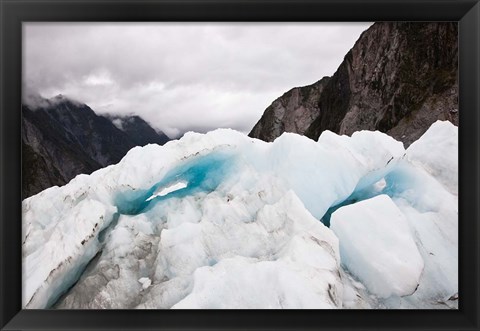 Framed New Zealand, South Island, Franz Josef Glacier Print