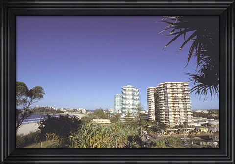 Framed High-rises, Coolangatta, Gold Coast, Queensland, Australia Print
