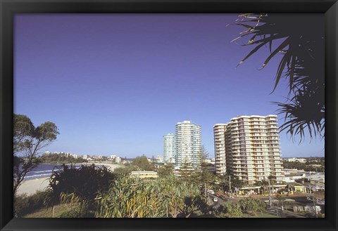 Framed High-rises, Coolangatta, Gold Coast, Queensland, Australia Print