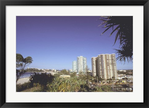 Framed High-rises, Coolangatta, Gold Coast, Queensland, Australia Print