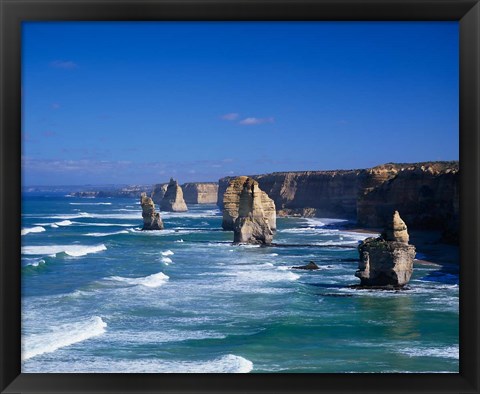 Framed Great Ocean Road, The Twelve Apostles, Victoria, Australia Print