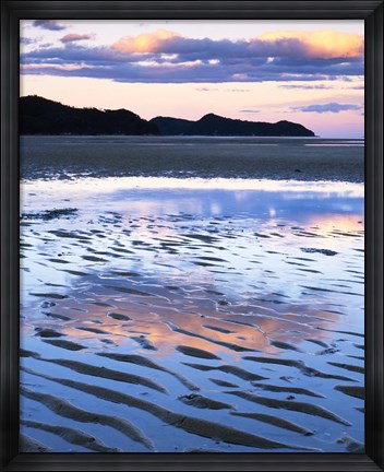 Framed Coast, Abel Tasman National Park, New Zealand Print