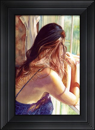 Framed Long Winter -Here Comes the Sun Print